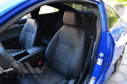 Coprisedili su misura per Honda Civic 10 (2016-2020), Leather style in Set per interni Autooggetti.it - Roma, commercioVirtuoso.it