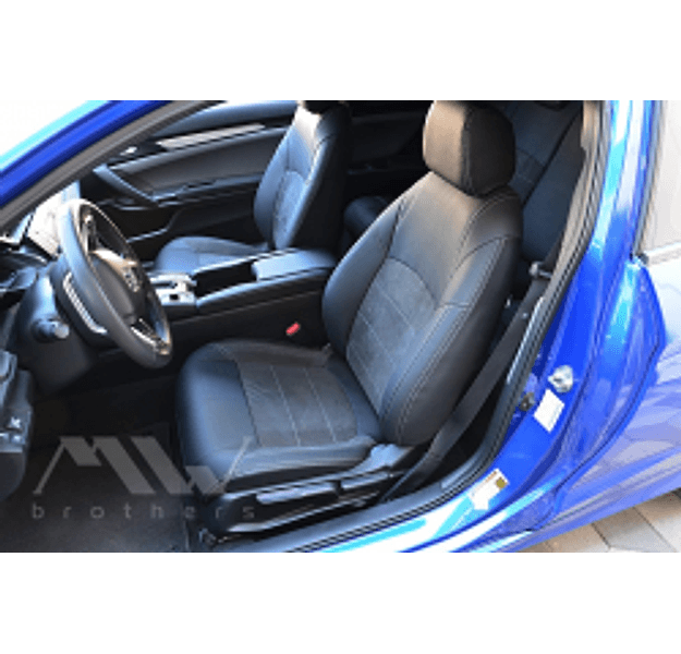 Coprisedili su misura per Honda Civic 10 (2016-2020), Leather style in Set per interni Autooggetti.it - Roma, commercioVirtuoso.it