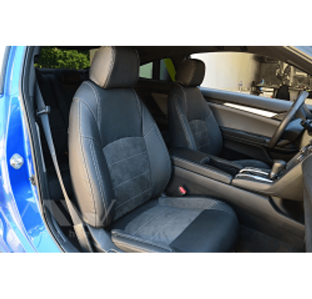 Coprisedili su misura per Honda Civic 10 (2016-2020), Leather style in Set per interni Autooggetti.it - Roma, commercioVirtuoso.it