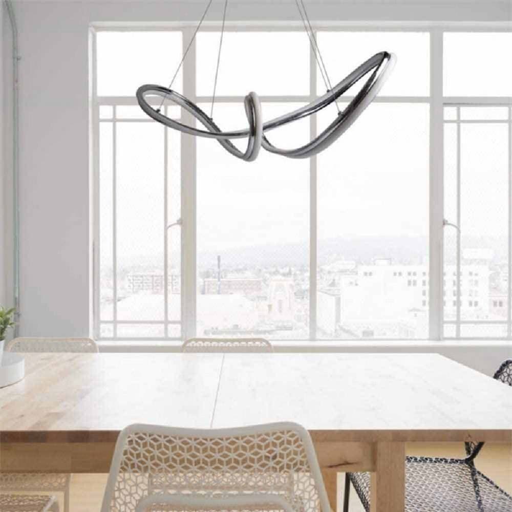 LAMPADARIO LED INTRECCIATO A FIOCCO A SOSPENSIONE 60W CCT 3 COLORAZIONE LUCE A59-A3C in Lampade a sospensione Trade Shop italia - Napoli, commercioVirtuoso.it