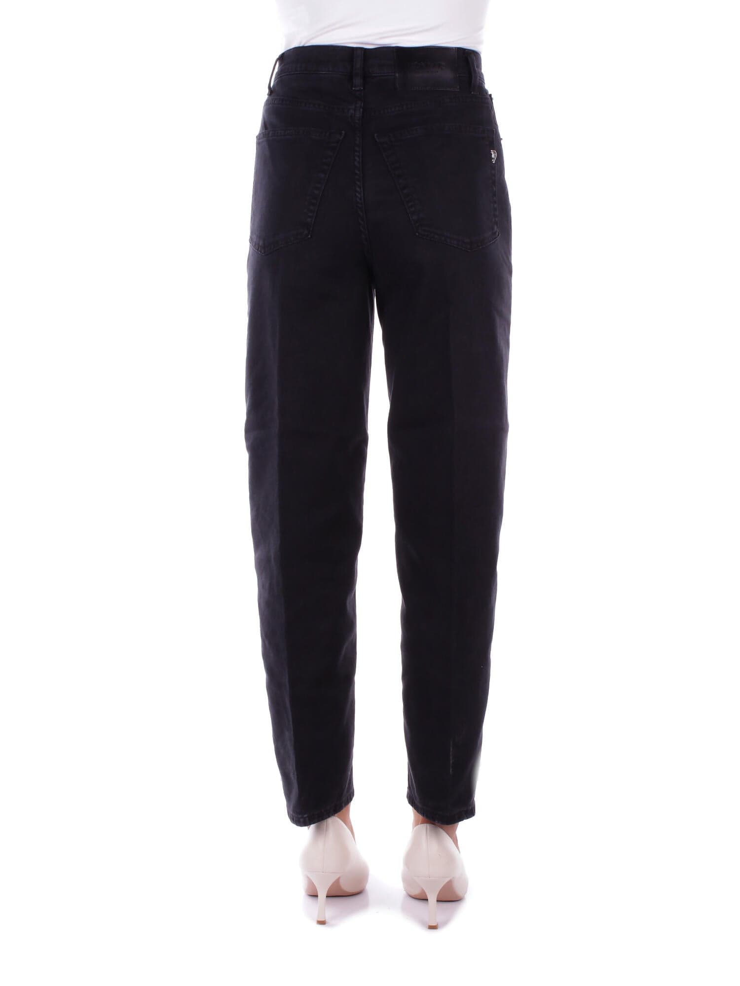 Dondup Pantaloni Nero da donna in Pantaloni Drestige - Casamassima, commercioVirtuoso.it