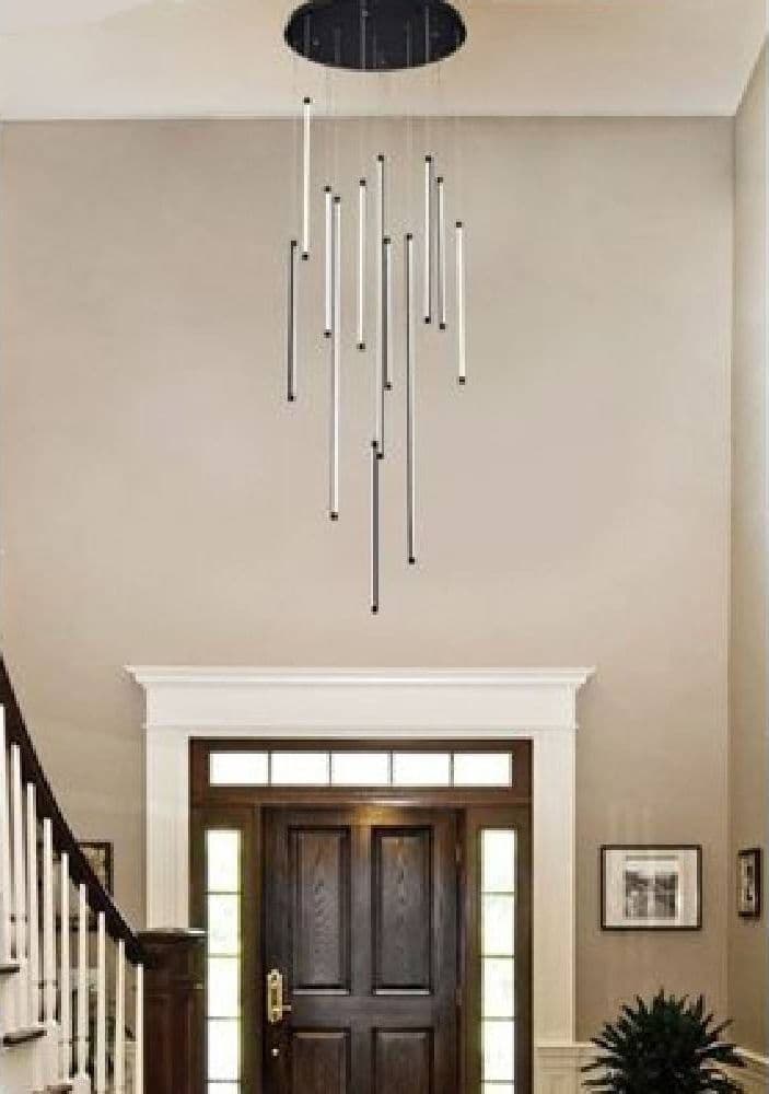 LAMPADARIO SOSPESO 105 W MODERNO PENDENTI LED NERO LUCE 4000K 6500K 3000K LP-45N in Lampade a sospensione Trade Shop italia - Napoli, commercioVirtuoso.it