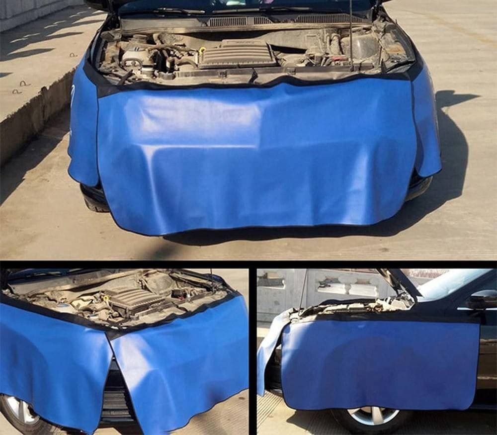SET 3PZ COPERTURA PARAFANGO AUTO TELO PROTEZIONE CARROZZERIA RIVESTIMENTO PROTETTIVO in Parafanghi Trade Shop italia - Napoli, commercioVirtuoso.it
