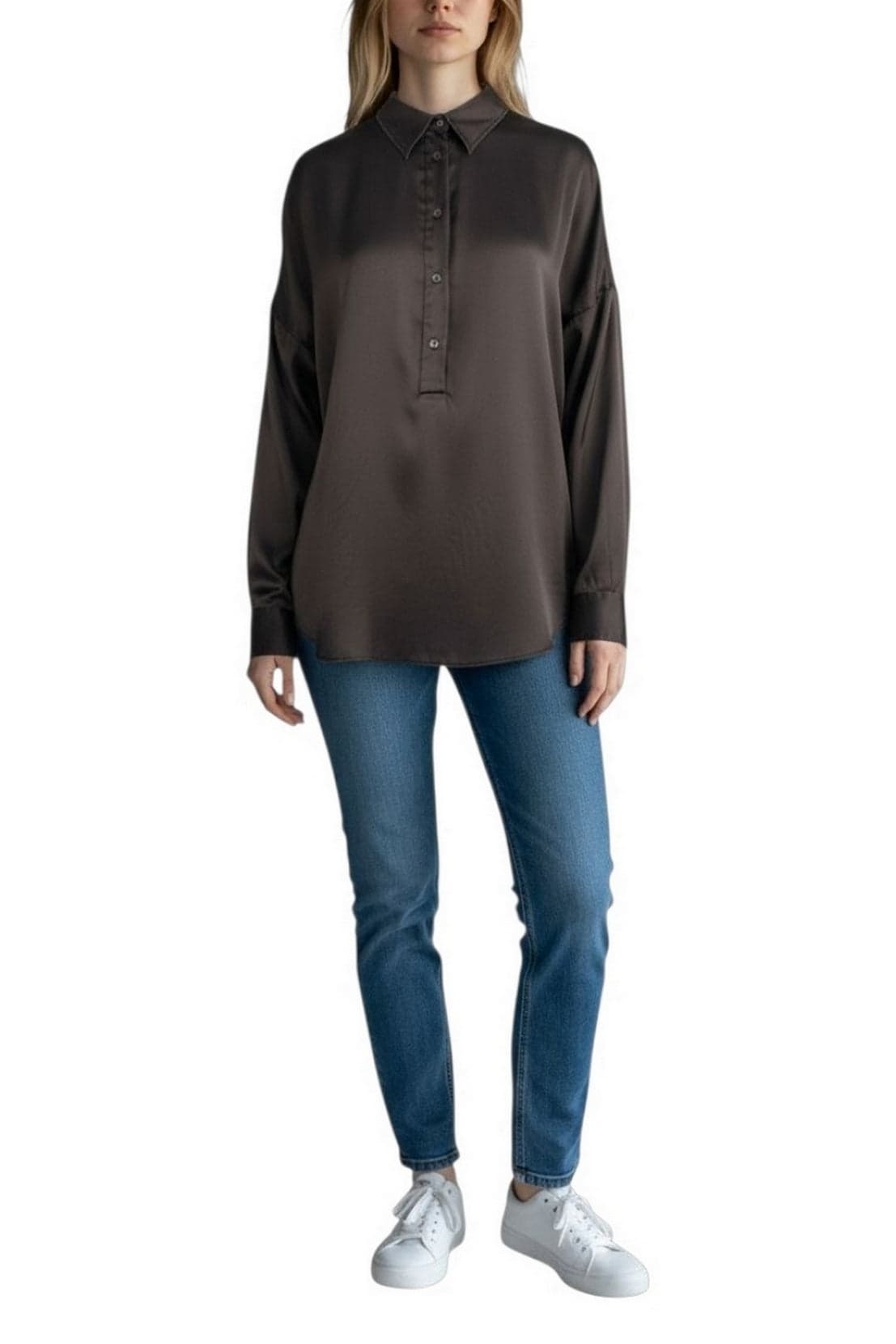 Caliban Camicie Marrone da donna in Bluse e camicie Drestige - Casamassima, commercioVirtuoso.it