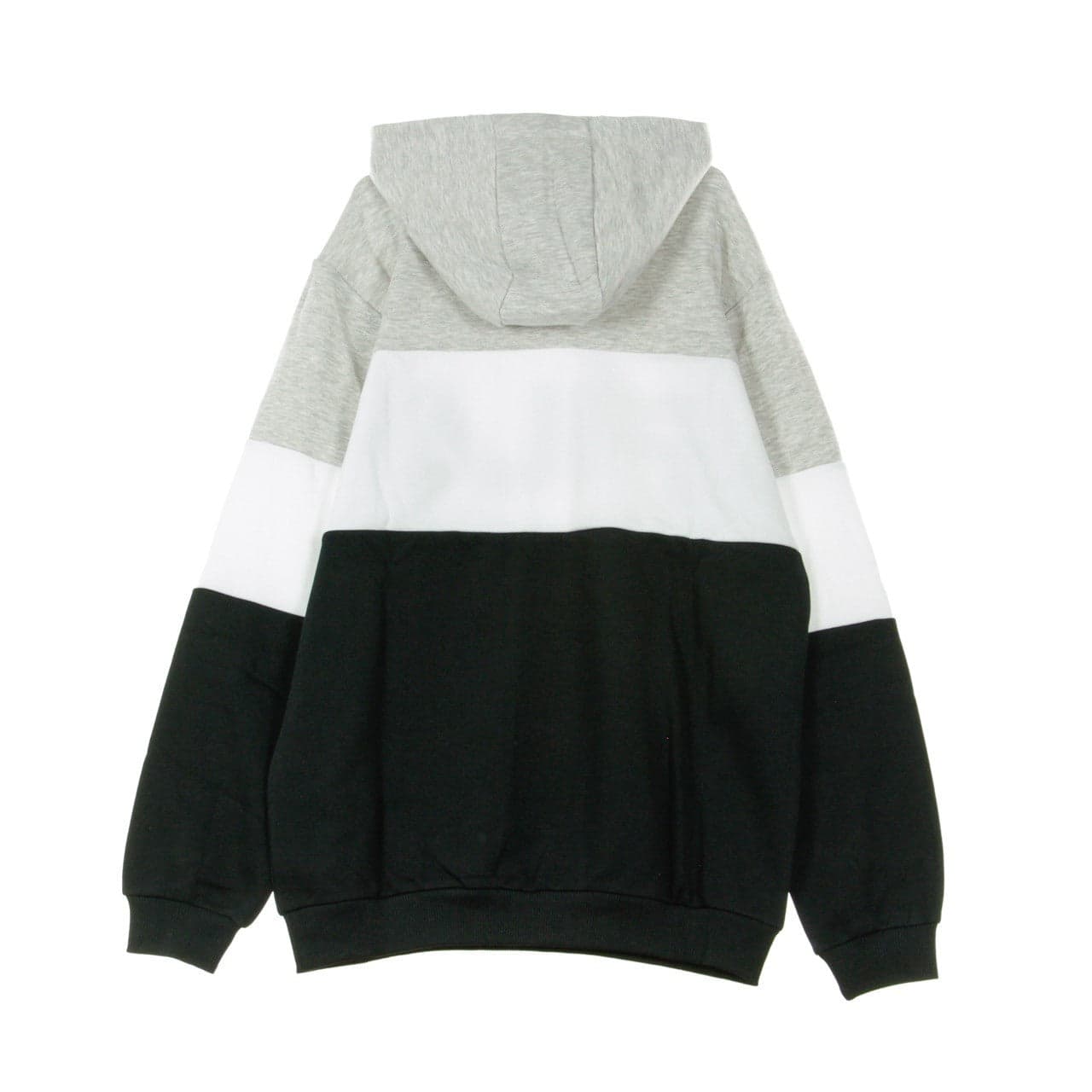 FILA Felpa Cappuccio Uomo Night Blocked Hoodie Light Grey Melange/black/bright White da uomo in Felpe con cappuccio Drestige - Casamassima, commercioVirtuoso.it