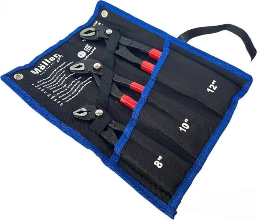 SET 3 PZ PINZE POLIGRIP PINZA A PAPPAGALLO CON PULSANTE REGOLABILE 8" 10" 12" in Pinze regolabili Trade Shop italia - Napoli, commercioVirtuoso.it