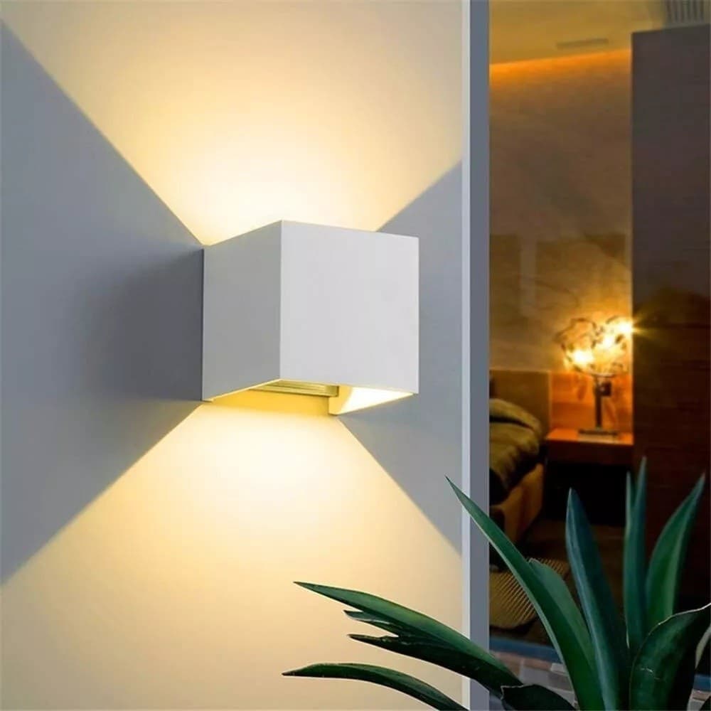 Applique Cubo LED 12W Luce CCT 3000k 4000k 6000k Fascio Regolabile 960Lm IP65 in Lampade da parete Zencoccostore - Formia, commercioVirtuoso.it
