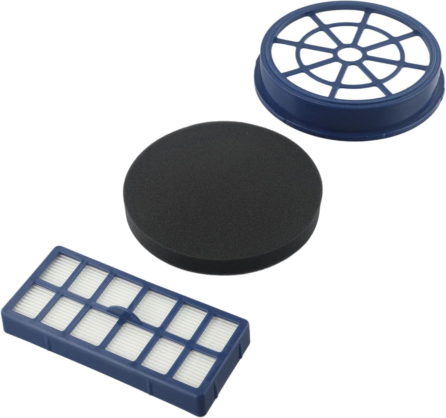 1 KIT FILTRI -- 3 PEZZI - ASPIRAPOLVERE HOOVER U81 BREEZE ORIGINALE 35601724 in prodotto EuroStore07 - Alatri, commercioVirtuoso.it