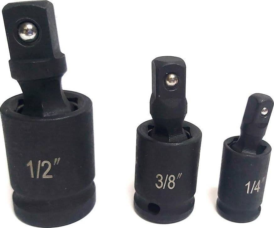 ADATTATORE CHIAVE BUSSOLA CRICCHETTO SET 3PZ RIDUTTORI 1/2 1/4 3/8 SNODO SFERICO in Punta quadrata Trade Shop italia - Napoli, commercioVirtuoso.it