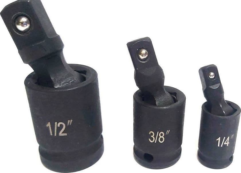ADATTATORE CHIAVE BUSSOLA CRICCHETTO SET 3PZ RIDUTTORI 1/2 1/4 3/8 SNODO SFERICO in Punta quadrata Trade Shop italia - Napoli, commercioVirtuoso.it