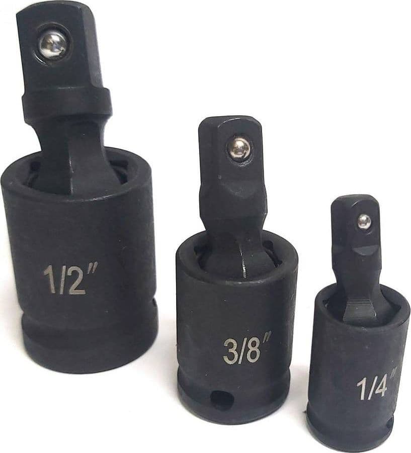ADATTATORE CHIAVE BUSSOLA CRICCHETTO SET 3PZ RIDUTTORI 1/2 1/4 3/8 SNODO SFERICO in Punta quadrata Trade Shop italia - Napoli, commercioVirtuoso.it