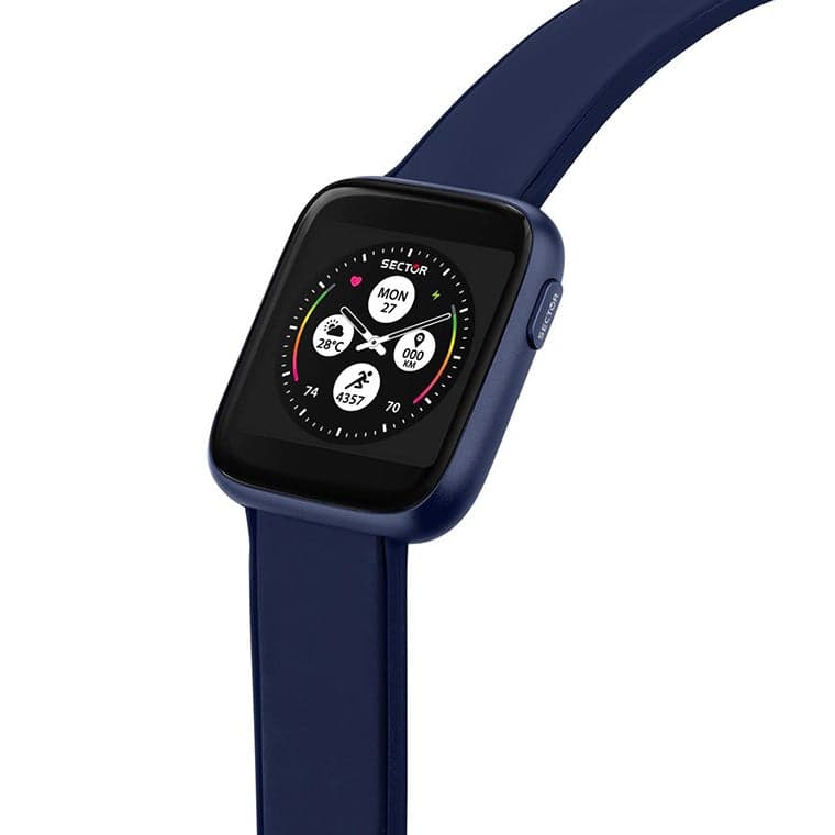 Smartwatch SECTOR S-04 Colours gomma blu / nero in Orologi da polso Web Time Orologi - Milano, commercioVirtuoso.it