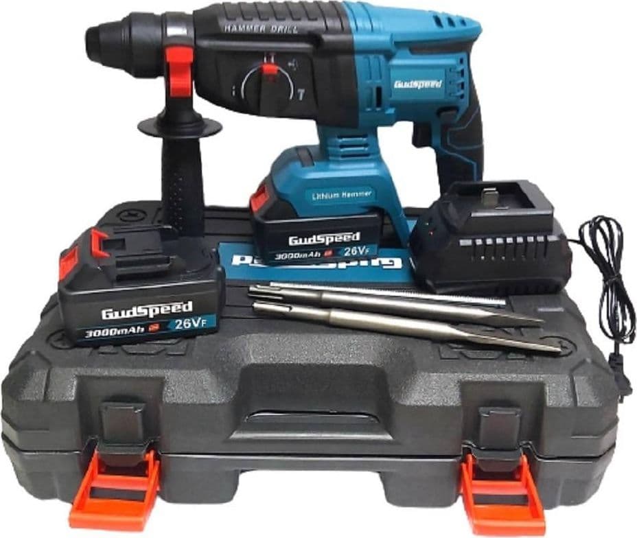 TASSELLATORE A BATTERIA 2 BATTERIE MARTELLO DEMOLITORE PERCUSSIONE TRAPANO SDS in Trapani a percussione Trade Shop italia - Napoli, commercioVirtuoso.it