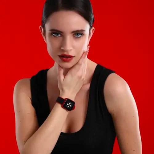 Smartwatch SECTOR S-04 Colours gomma rosso / nero in Orologi da polso Web Time Orologi - Milano, commercioVirtuoso.it