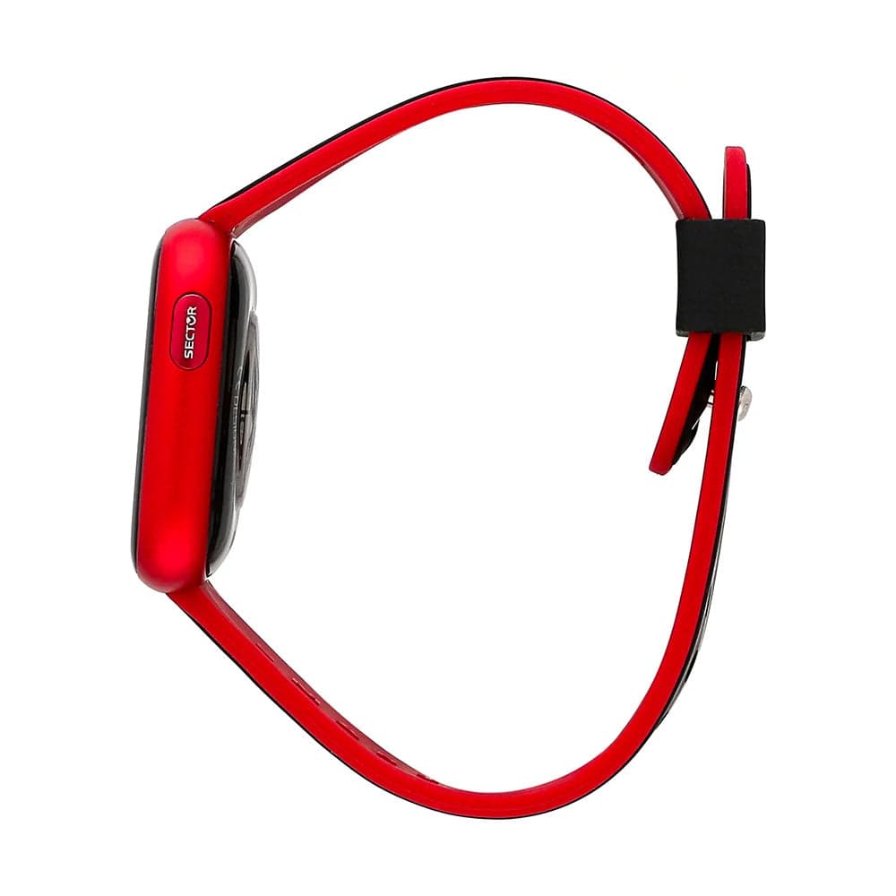 Smartwatch SECTOR S-04 Colours gomma rosso / nero in Orologi da polso Web Time Orologi - Milano, commercioVirtuoso.it