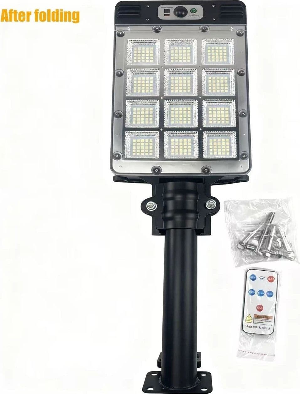 Lampione LED Pannello Solare 270° Luce 6000k Sensore movimento Pieghevole ip65 in prodotto Zencoccostore - Formia, commercioVirtuoso.it