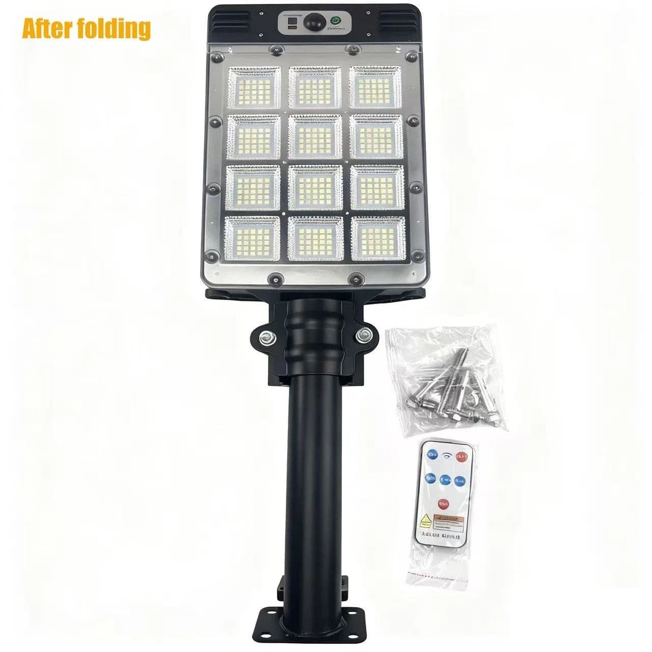 Lampione LED Pannello Solare 270° Luce 6000k Sensore movimento Pieghevole ip65 in prodotto Zencoccostore - Formia, commercioVirtuoso.it