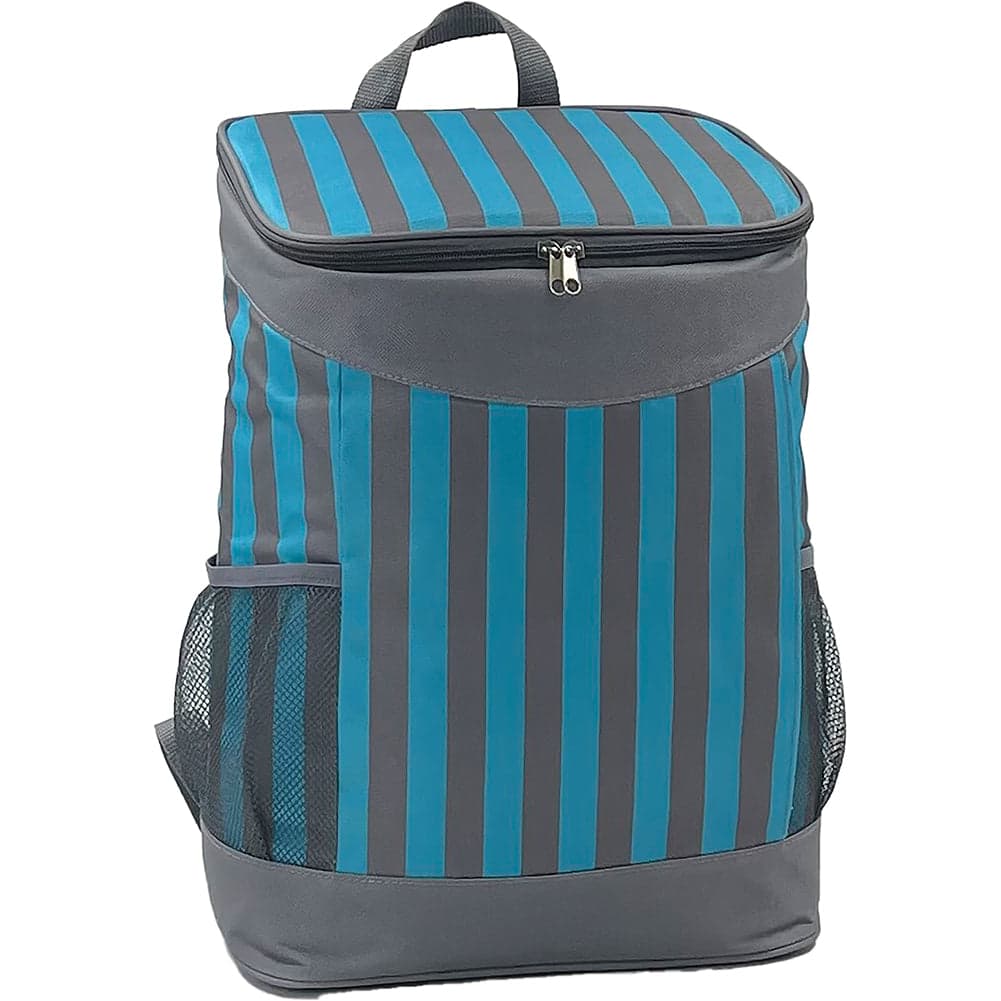 Borsa Zaino Frigo a Mano Capacità 17L Borsetta Refrigerante a Strisce 30x17x42cm in Borse frigo Esplodia - Napoli, commercioVirtuoso.it