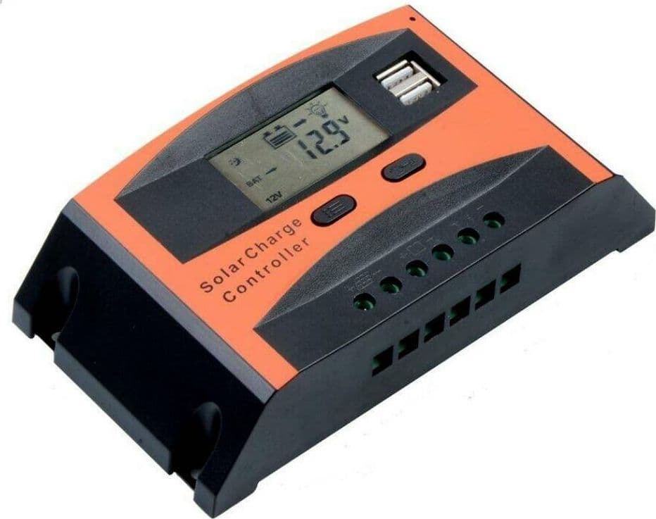 REGOLATORE DI CARICA 30A PER PANNELLO SOLARE 12/24V DISPLAY LCD USB ART. LD2430C in Regolatori MPPT Trade Shop italia - Napoli, commercioVirtuoso.it