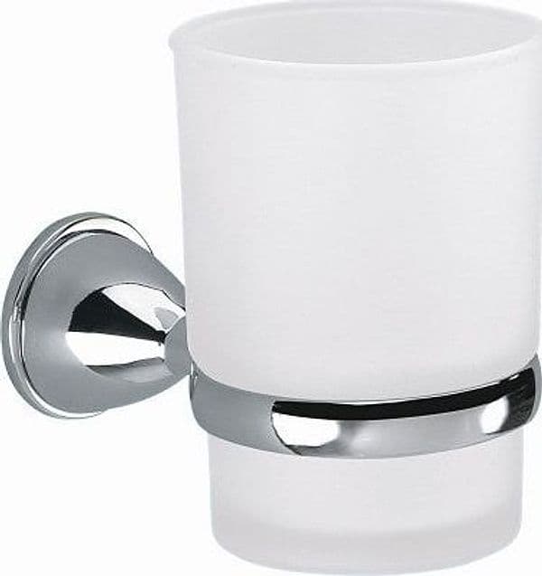 Porta bicchieri spazzolini in acciao e vetro in Bicchieri porta spazzolini BagnoClic.it - Pregnana Milanese, commercioVirtuoso.it