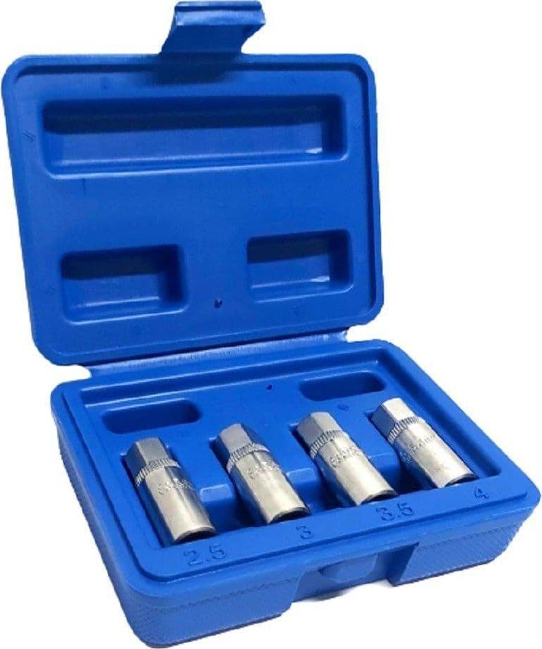 SET 4 PZ ESTRATTORI PER PRIGIONIERI A RULLO RIMOZIONE VITE SPEZZATE ATTACCO 1/4" in Estrattori per maschi Trade Shop italia - Napoli, commercioVirtuoso.it