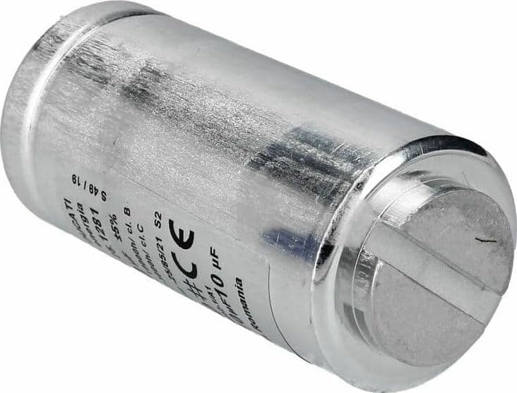 CONDENSATORE METALLICO 10 µF SPUNTO MOTORE ELECTROLUX 1250020615 in prodotto EuroStore07 - Alatri, commercioVirtuoso.it