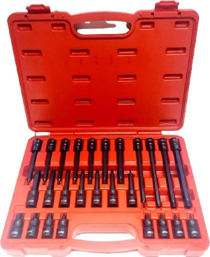 KIT 26 PZ INSERTI INSERTO TORX CHIAVI BUSSOLA 1/2 LUNGHE AUTO MECCANICO FS-43612 in Set cacciaviti Trade Shop italia - Napoli, commercioVirtuoso.it