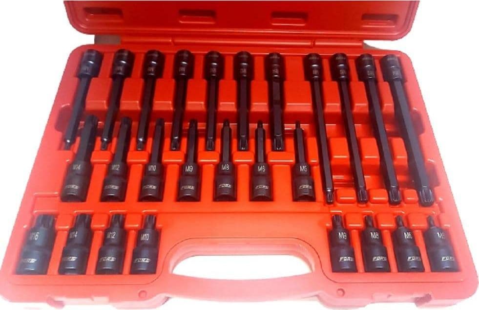 SET 26 PEZZI CHIAVI A BUSSOLA INSERTI MILLERIGHE XZN 1/2" DA M5 A M16 FS-43614 in Set di chiavi inglesi Trade Shop italia - Napoli, commercioVirtuoso.it