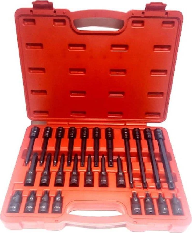 SET 26 PEZZI CHIAVI A BUSSOLA INSERTI MILLERIGHE XZN 1/2" DA M5 A M16 FS-43614 in Set di chiavi inglesi Trade Shop italia - Napoli, commercioVirtuoso.it