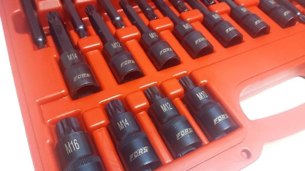 SET 26 PEZZI CHIAVI A BUSSOLA INSERTI MILLERIGHE XZN 1/2" DA M5 A M16 FS-43614 in Set di chiavi inglesi Trade Shop italia - Napoli, commercioVirtuoso.it