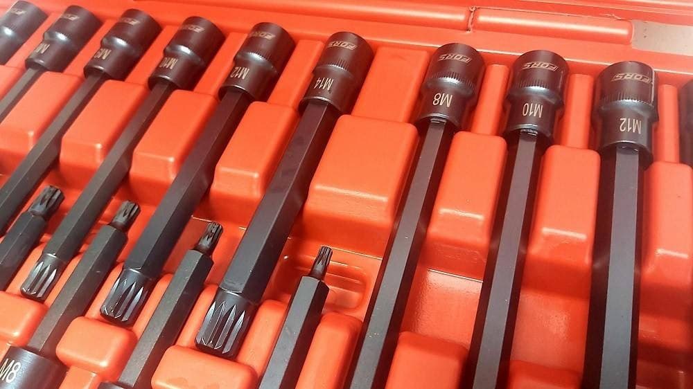 SET 26 PEZZI CHIAVI A BUSSOLA INSERTI MILLERIGHE XZN 1/2" DA M5 A M16 FS-43614 in Set di chiavi inglesi Trade Shop italia - Napoli, commercioVirtuoso.it