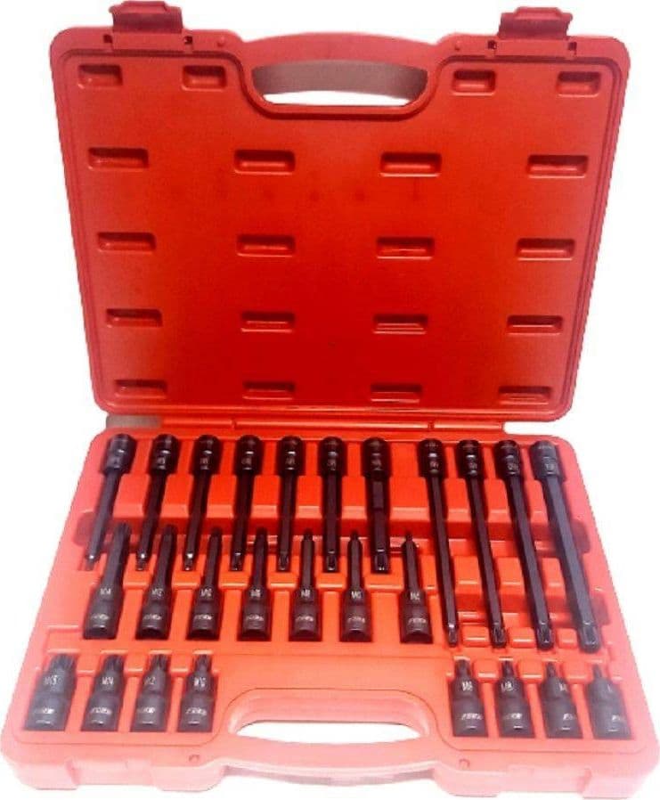 SET 26 PEZZI CHIAVI A BUSSOLA INSERTI MILLERIGHE XZN 1/2" DA M5 A M16 FS-43614 in Set di chiavi inglesi Trade Shop italia - Napoli, commercioVirtuoso.it