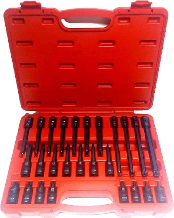 SET 26 PEZZI CHIAVI A BUSSOLA INSERTI MILLERIGHE XZN 1/2" DA M5 A M16 FS-43614 in Set di chiavi inglesi Trade Shop italia - Napoli, commercioVirtuoso.it