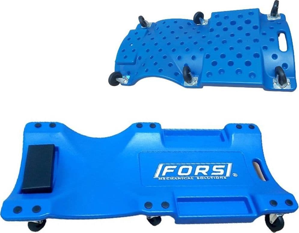 CARRELLO SOTTO AUTO MECCANICO 92 CM LETTINO SOTTOMACCHINA POGGIA TESTA