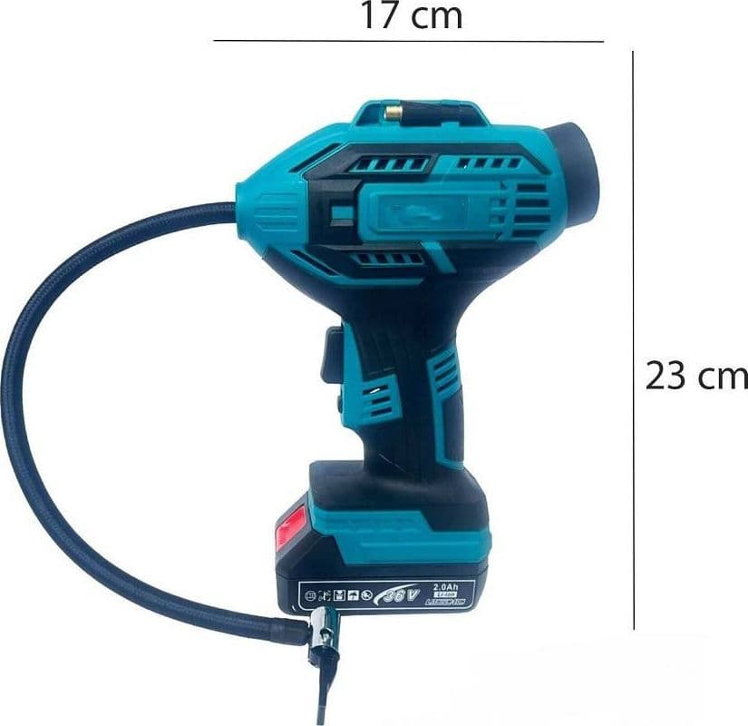 COMPRESSORE ARIA PORTATILE DOPPIA BATTERIA LITIO 36 V DIGITALE RUOTE AUTO MOTO in Compressori portatili Trade Shop italia - Napoli, commercioVirtuoso.it