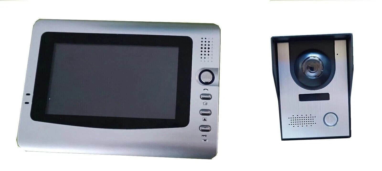 kit Video Citofono Monofamiliare a colori con monitor LCD da 7 pollici videocitofono in prodotto Zencoccostore - Formia, commercioVirtuoso.it