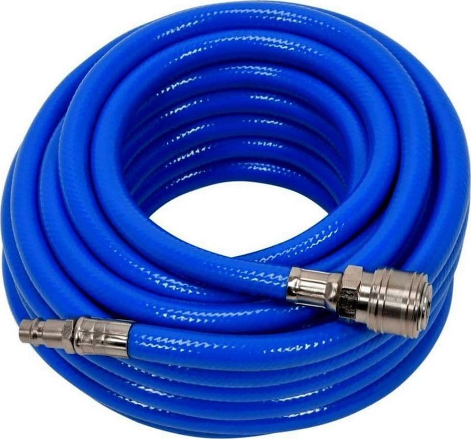 TUBO ARIA COMPRESSA FLESSIBILE PER COMPRESSORE 10 METRI RACCORDO RAPIDO 1/4″ in Tubi per aria compressa Trade Shop italia - Napoli, commercioVirtuoso.it