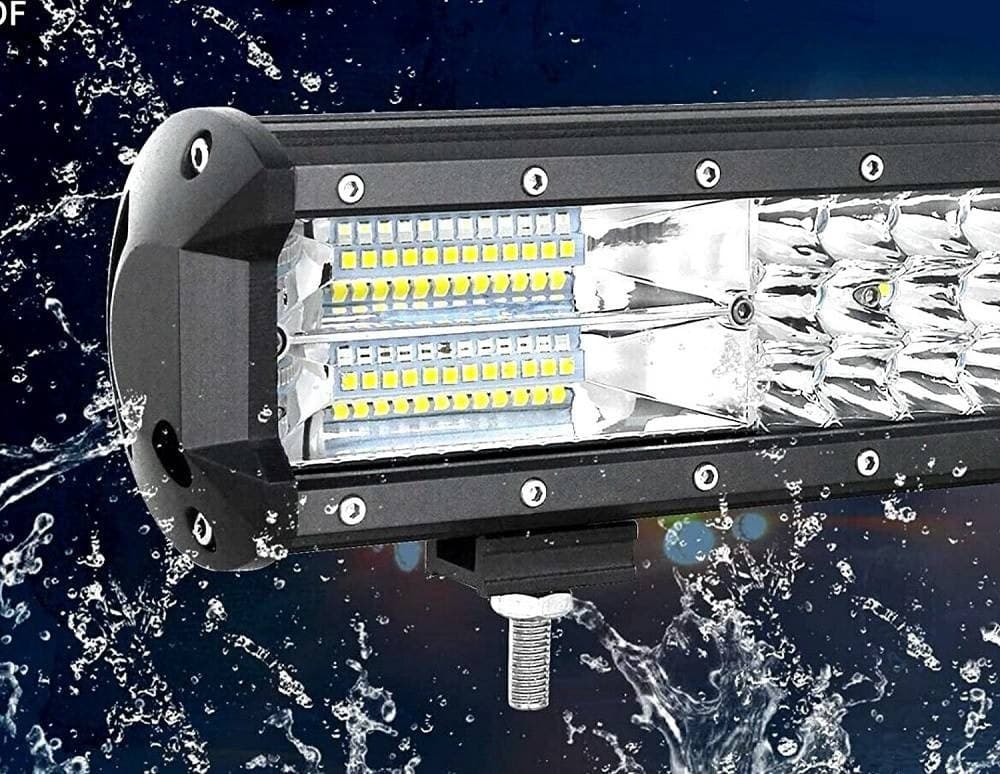 FARO BARRA SUPPLEMENTARE PROFONDITA AUTO FUORISTRADA 12V 24V 96 LED 288 W 6000K in Fari supplementari Trade Shop italia - Napoli, commercioVirtuoso.it