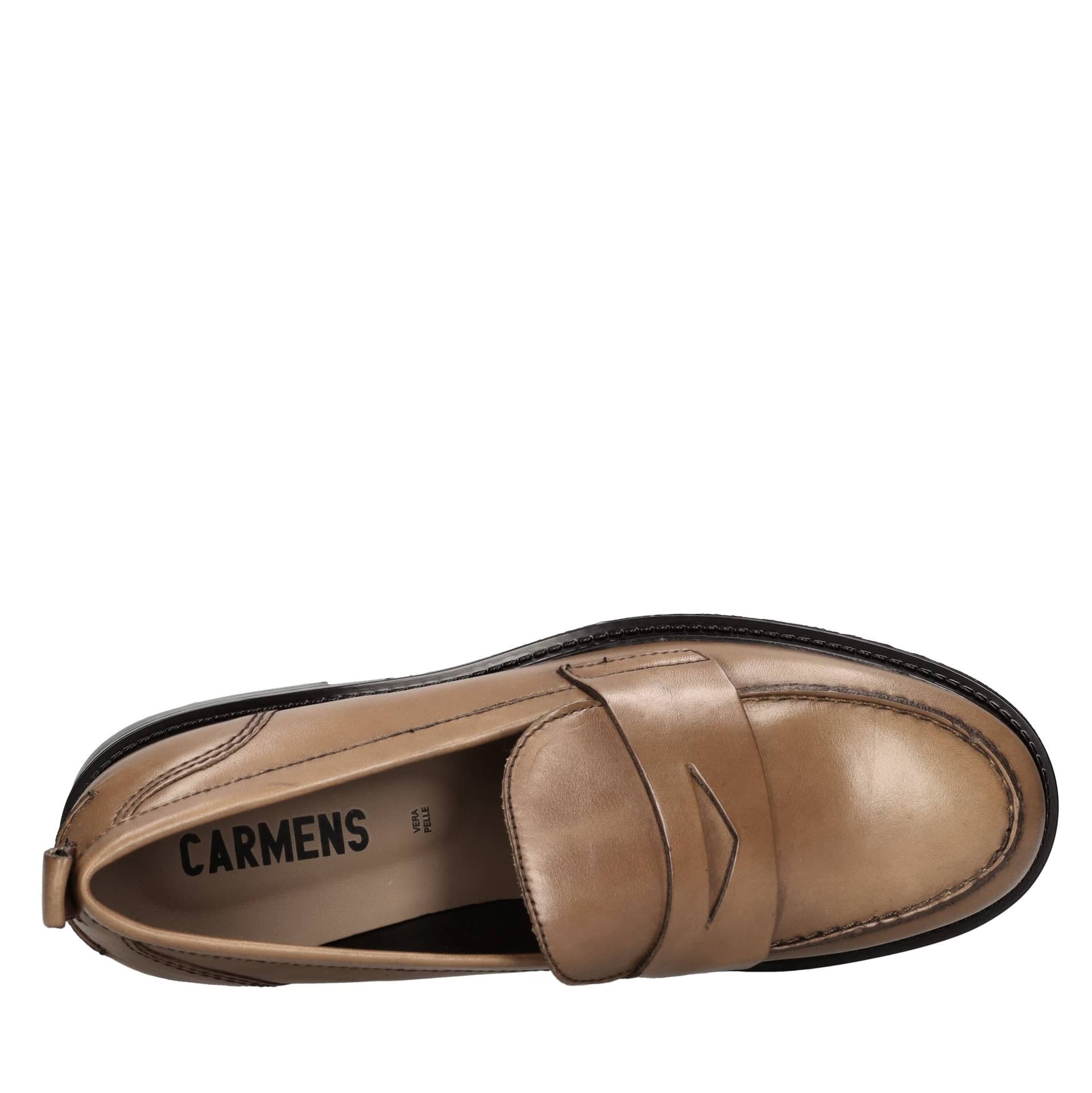 Carmens Scarpe basse Marrone da donna in Loafer e mocassini Drestige - Casamassima, commercioVirtuoso.it