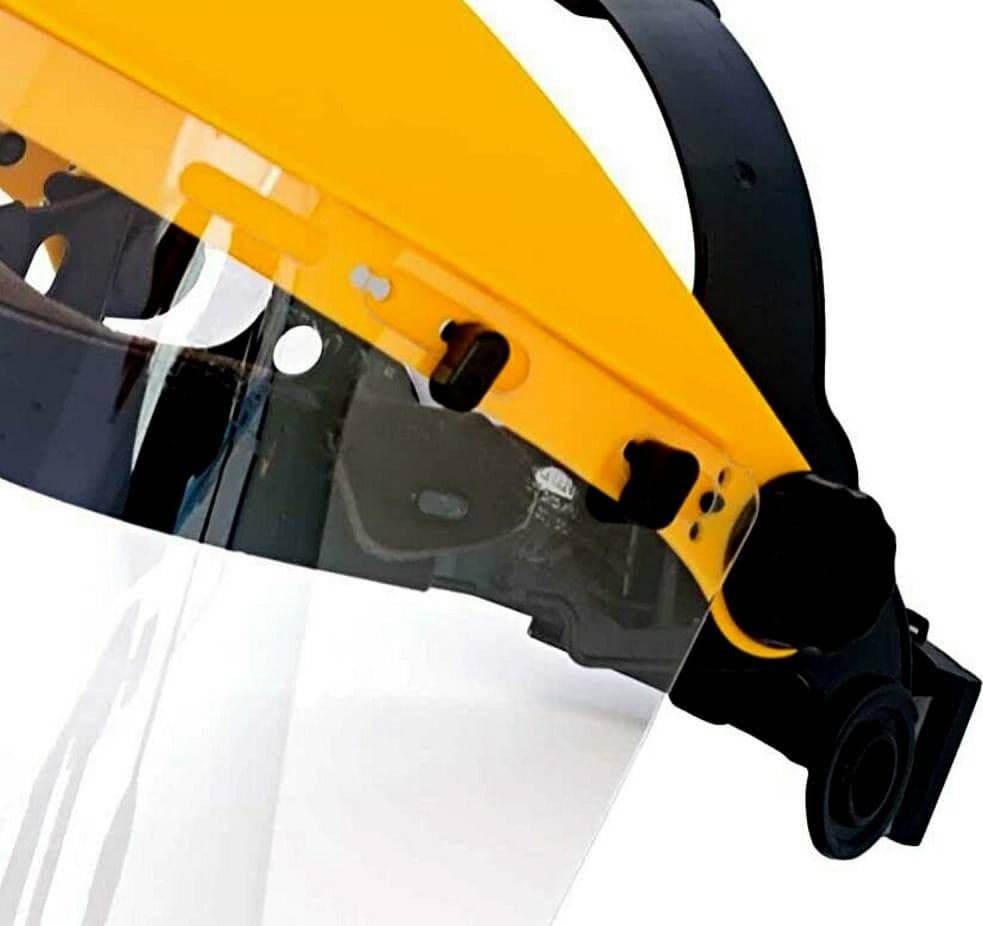 VISIERA DECESPUGLIATORE PROFESSIONALE PROTETTIVA REGOLABILE POLICARBONATO 455310 in Visiere Trade Shop italia - Napoli, commercioVirtuoso.it