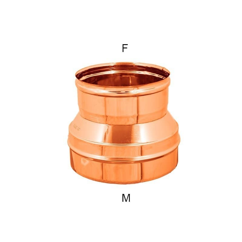 Riduzione in rame da M 140 a F variabile in Raccordi di riduzione Aloiserw.com - Altomonte, commercioVirtuoso.it