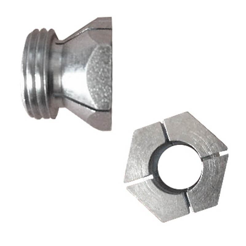 Raccordo filettato 3/8" per resistenze lineari stufe a pellet 14701090