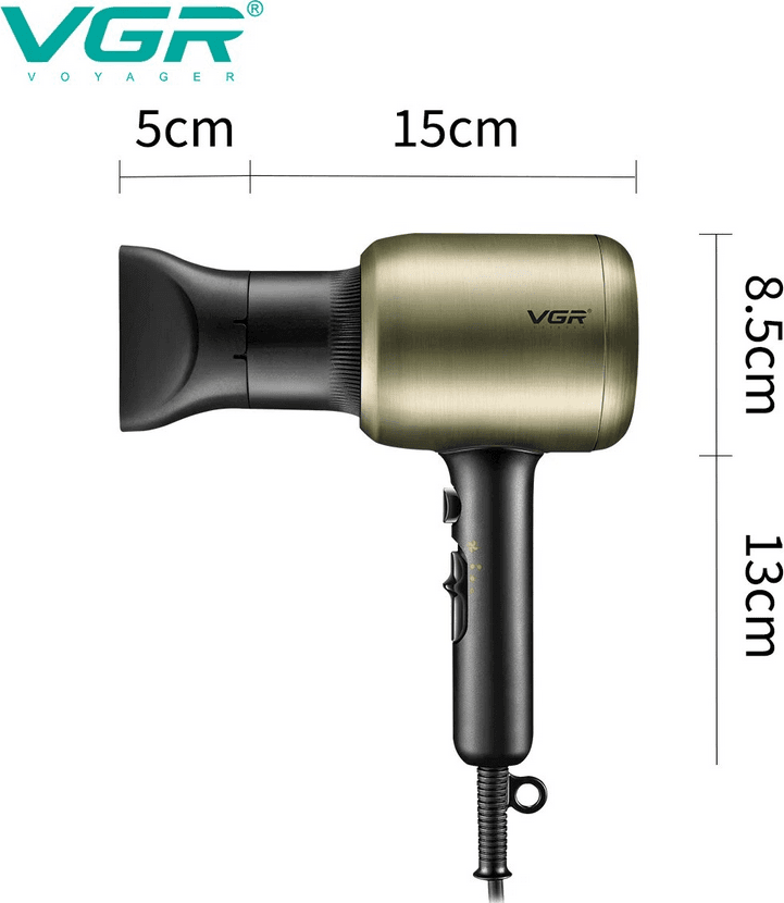 Hair Dryer Asciugacapelli Professionale VGR V-453 – Parrucchiere in Asciugacapelli Trade Shop italia - Napoli, commercioVirtuoso.it