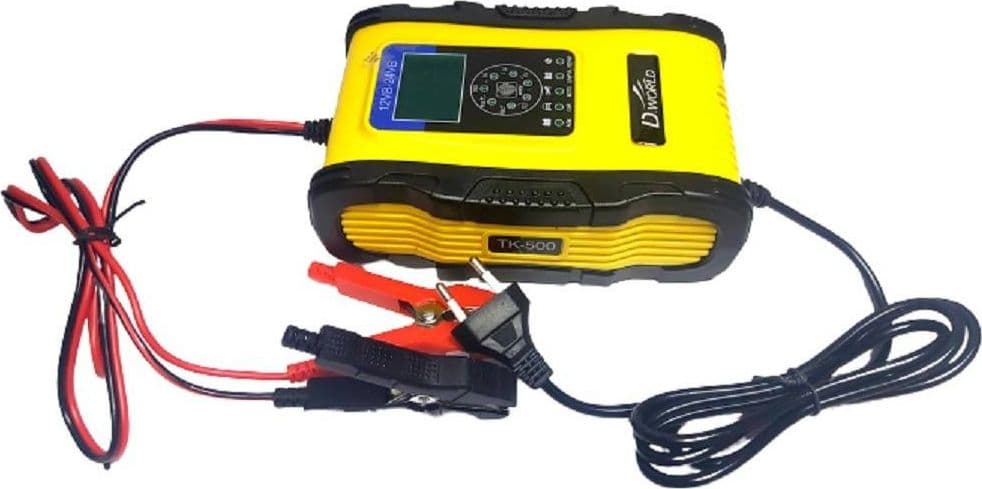 CARICABATTERIE INTELLIGENTE AVVIATORE EMERGENZA BATTERIA AUTO 12V-18A 24V-9A TK500 in Avviatori di emergenza Trade Shop italia - Napoli, commercioVirtuoso.it