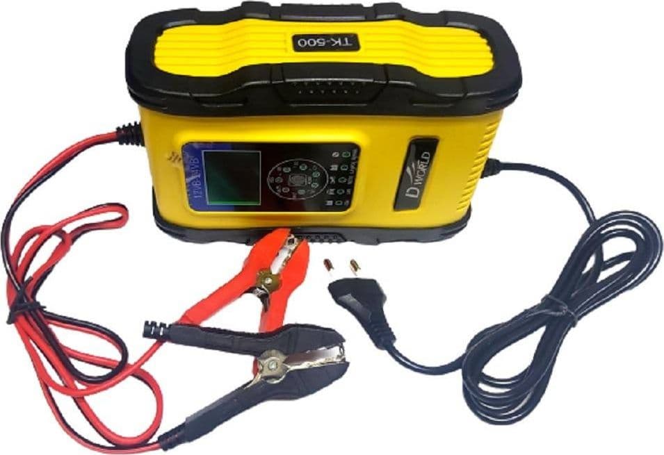 CARICABATTERIE INTELLIGENTE AVVIATORE EMERGENZA BATTERIA AUTO 12V-18A 24V-9A TK500 in Avviatori di emergenza Trade Shop italia - Napoli, commercioVirtuoso.it