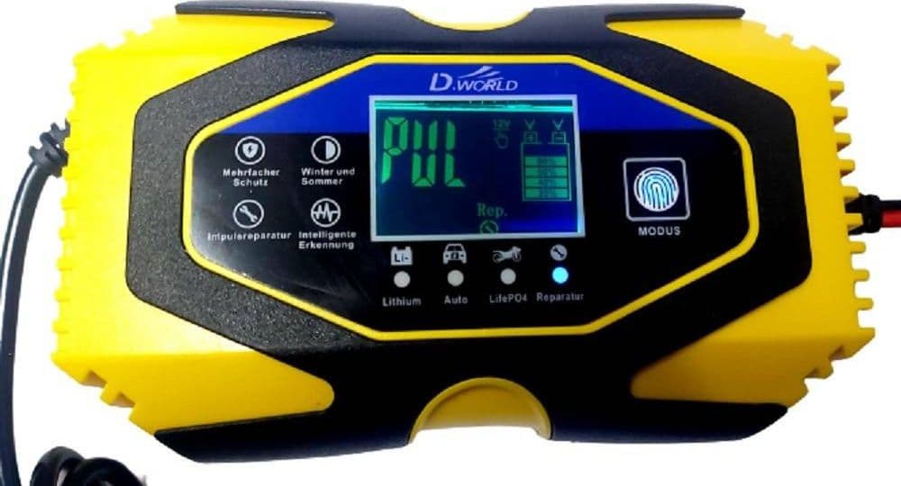 CARICABATTERIE INTELLIGENTE AVVIATORE EMERGENZA BATTERIA AUTO 12V-8A 24V-6A J40 in Avviatori di emergenza Trade Shop italia - Napoli, commercioVirtuoso.it