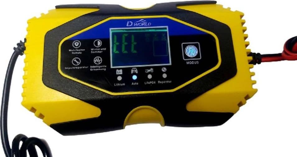 CARICABATTERIE INTELLIGENTE AVVIATORE EMERGENZA BATTERIA AUTO 12V-8A 24V-6A J40 in Avviatori di emergenza Trade Shop italia - Napoli, commercioVirtuoso.it