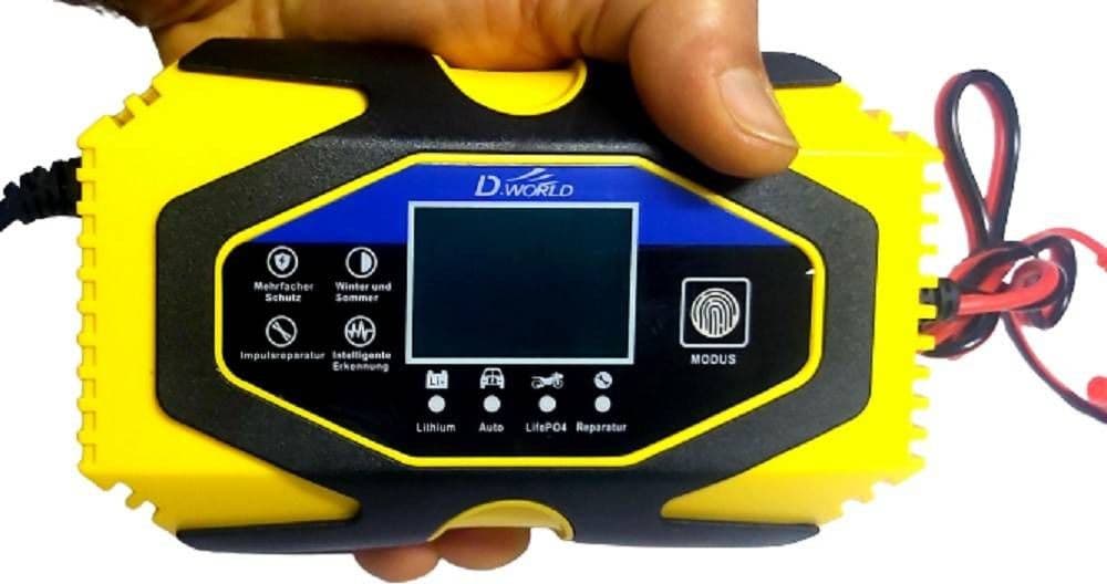 CARICABATTERIE INTELLIGENTE AVVIATORE EMERGENZA BATTERIA AUTO 12V-8A 24V-6A J40 in Avviatori di emergenza Trade Shop italia - Napoli, commercioVirtuoso.it