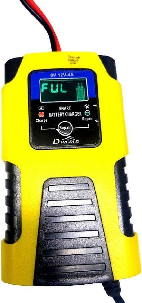 CARICABATTERIE INTELLIGENTE AVVIATORE EMERGENZA BATTERIA AUTO MOTO 6V 6A 12V 4A J99 in Avviatori di emergenza Trade Shop italia - Napoli, commercioVirtuoso.it