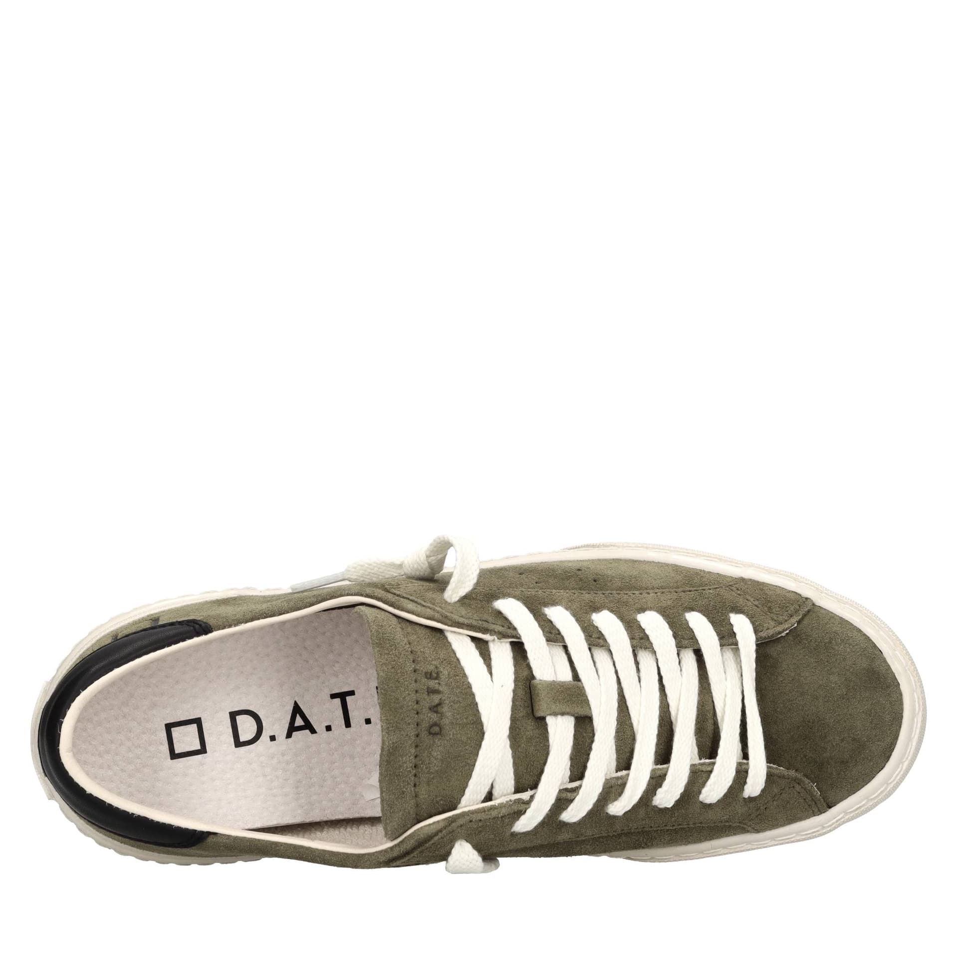 D.A.T.E. Sneakers Verde da uomo in Sneaker casual Drestige - Casamassima, commercioVirtuoso.it